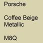 Preview: Porsche, Coffee Beige Metallic, M8Q.